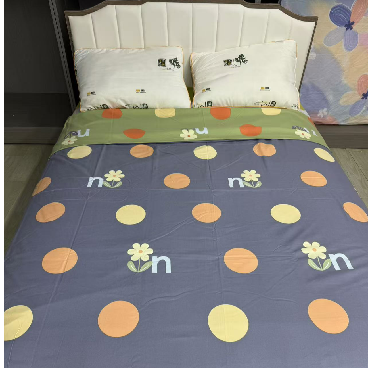 【双人被套】 花好月圆 200*230  加厚斜纹 柔软 亲肤