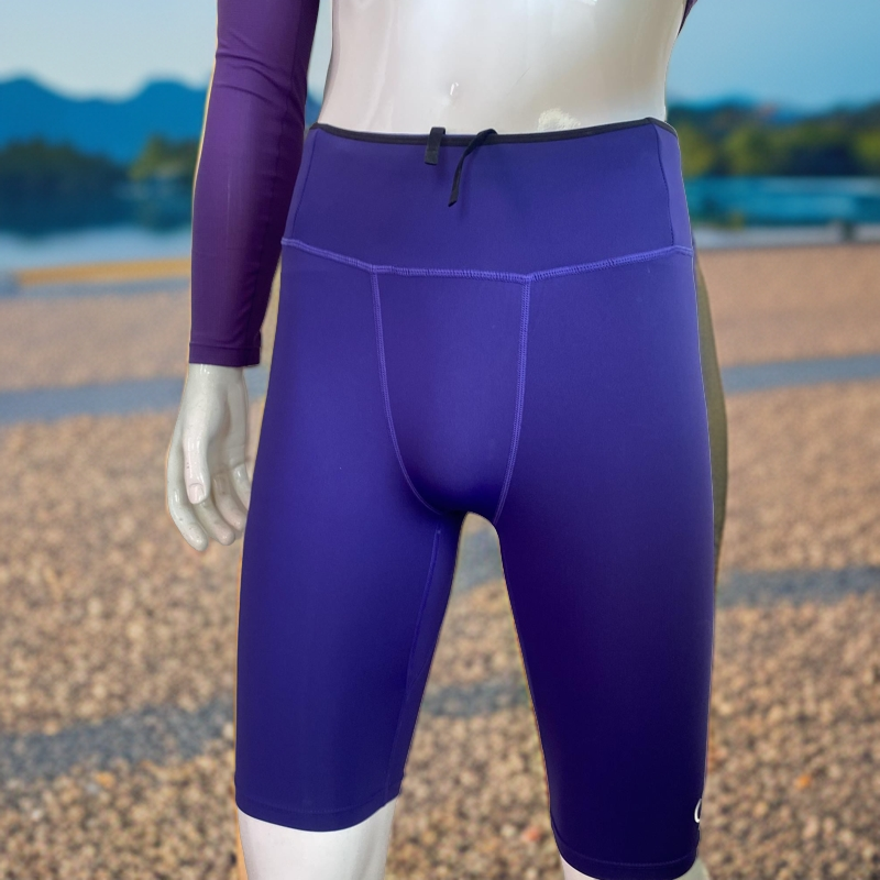 驰跑男款竞速夏季薄款马拉松腰包式紧身裤户外运动高弹排汗跑步