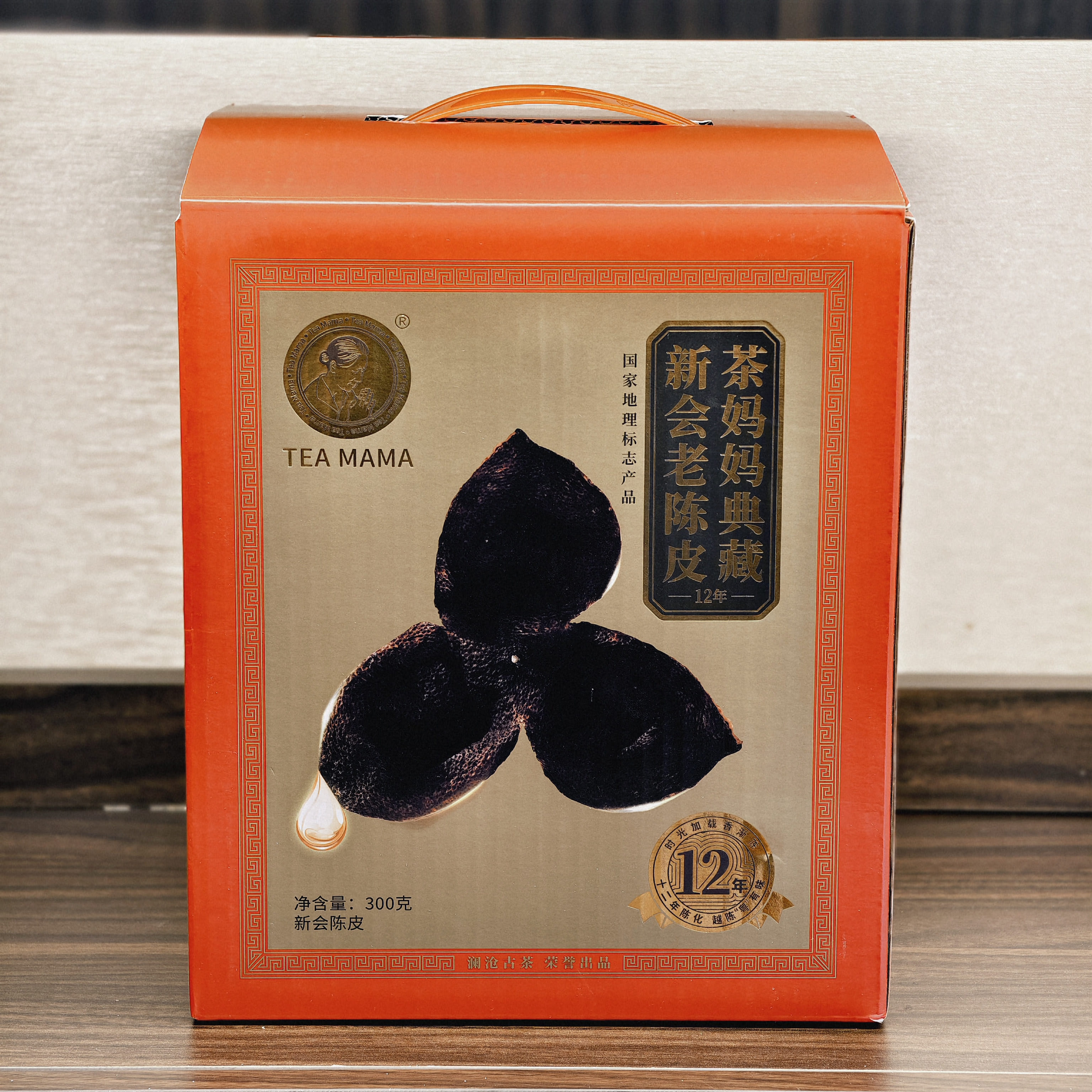 澜沧古茶2012年新会老陈皮300g/罐