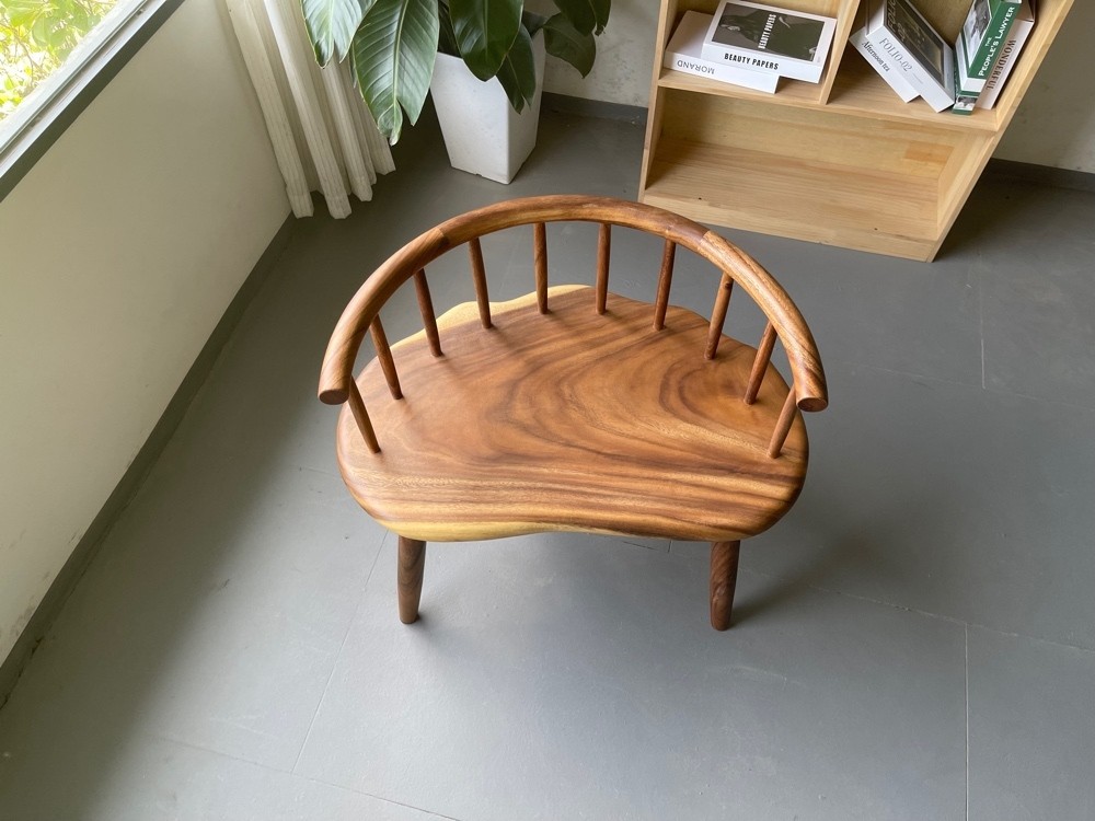 胡桃木温莎椅纯料 女王椅 公主椅80*51*73*45