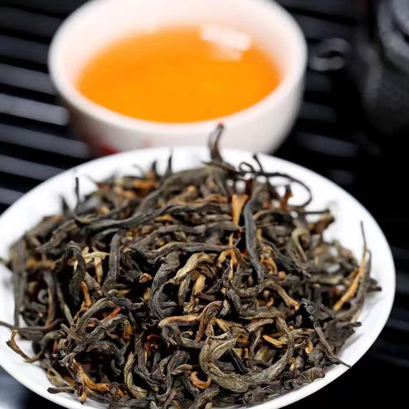 （云滇山货）2022年东弄混采古树晒红散茶红茶500克