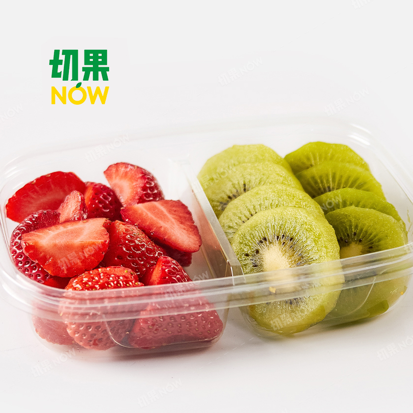 果切【双拼】奶油草莓+即食绿果.350g