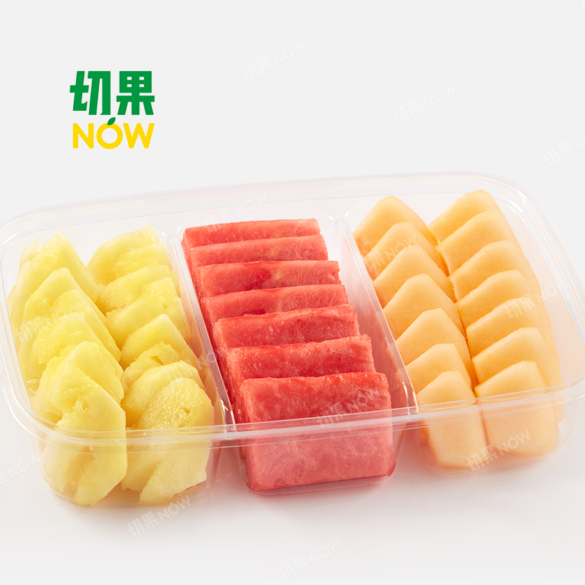 果切【大三拼】凤梨+西瓜+哈密瓜.600g