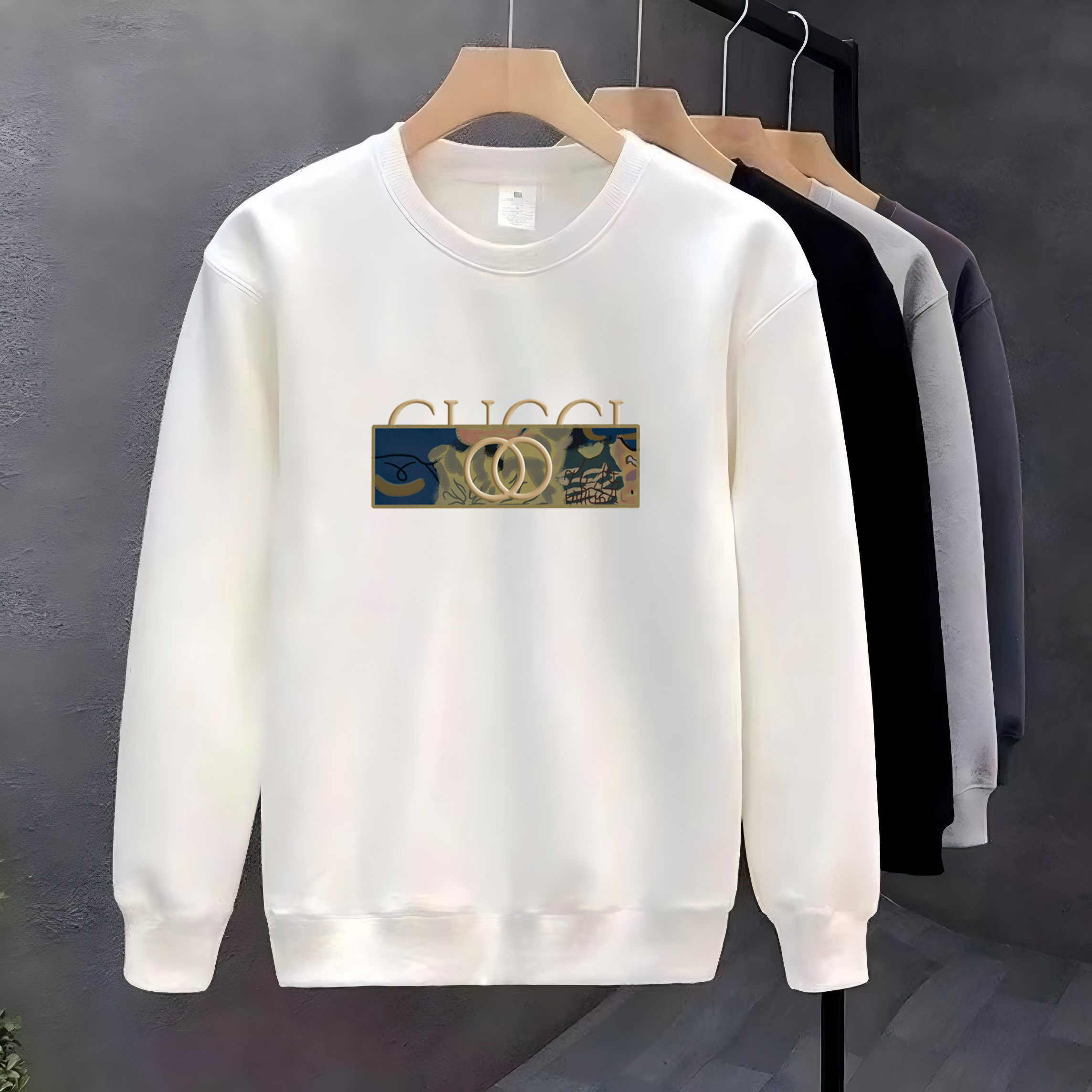 【重磅YYX卫衣】潮牌新品时尚男女圆领百搭卫衣宽松印花韩版卫衣