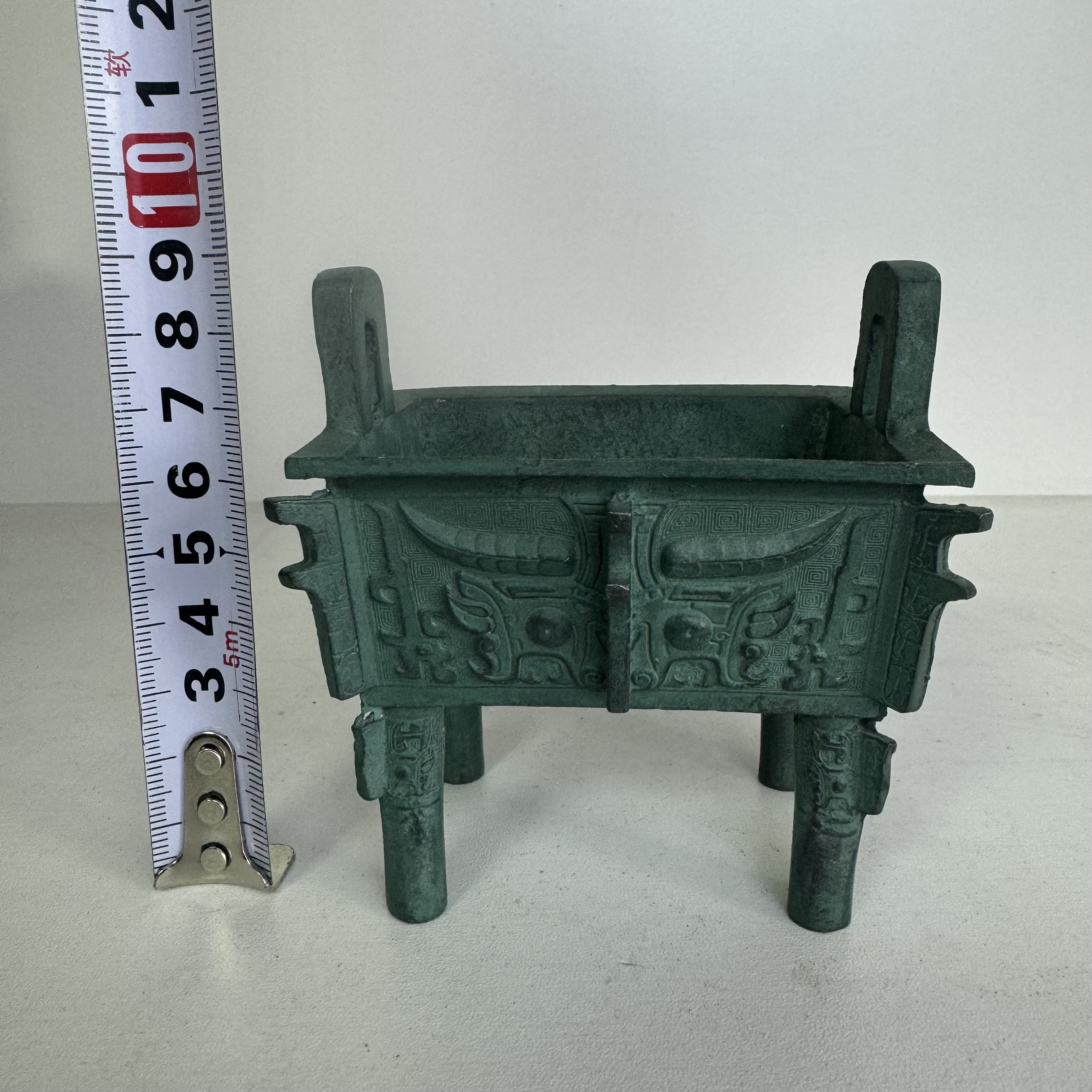 9cm高洛阳鼎，家居桌面摆件