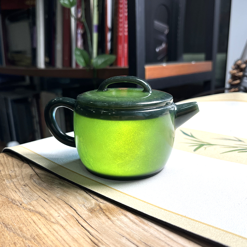 汉瓦壶 和田玉把把壶 茶具 蒋宏利和田玉（价格等同直播间）