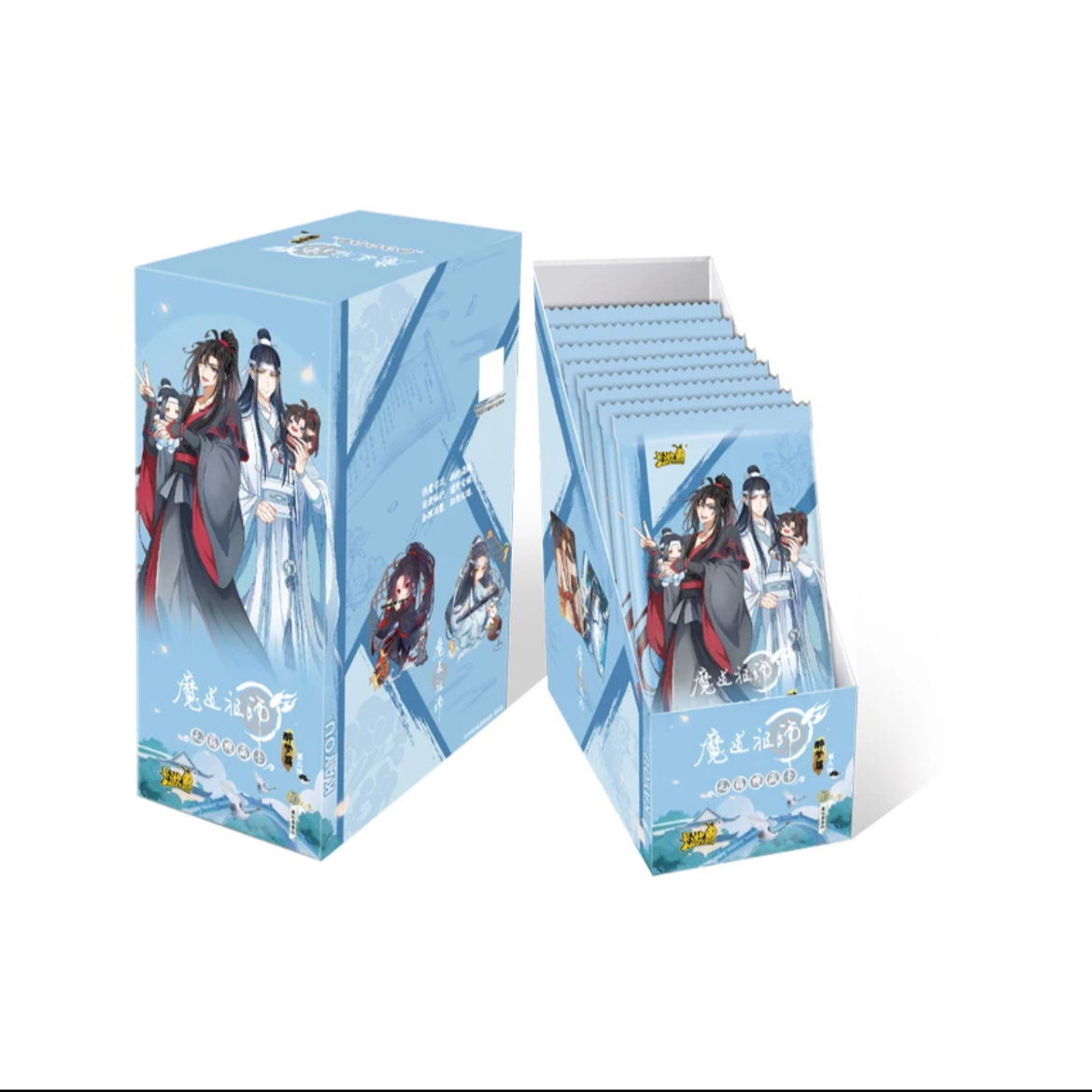 【拆盒】《魔道祖师》动画无羁典藏卡-醉梦篇3弹卡牌盲盒直播代拆