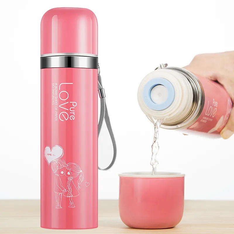 【保温24小时】304不锈钢真空保温杯男女学生便携水杯大容量杯子