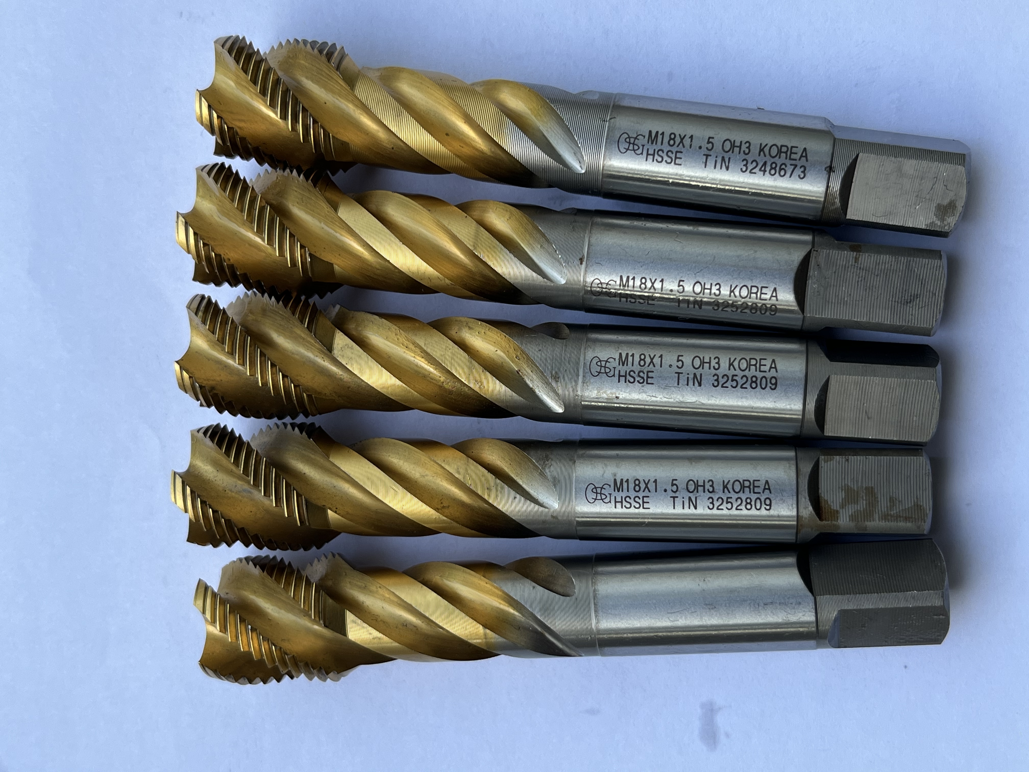M18×1.5镀钛 进口二手OSG 螺旋丝锥