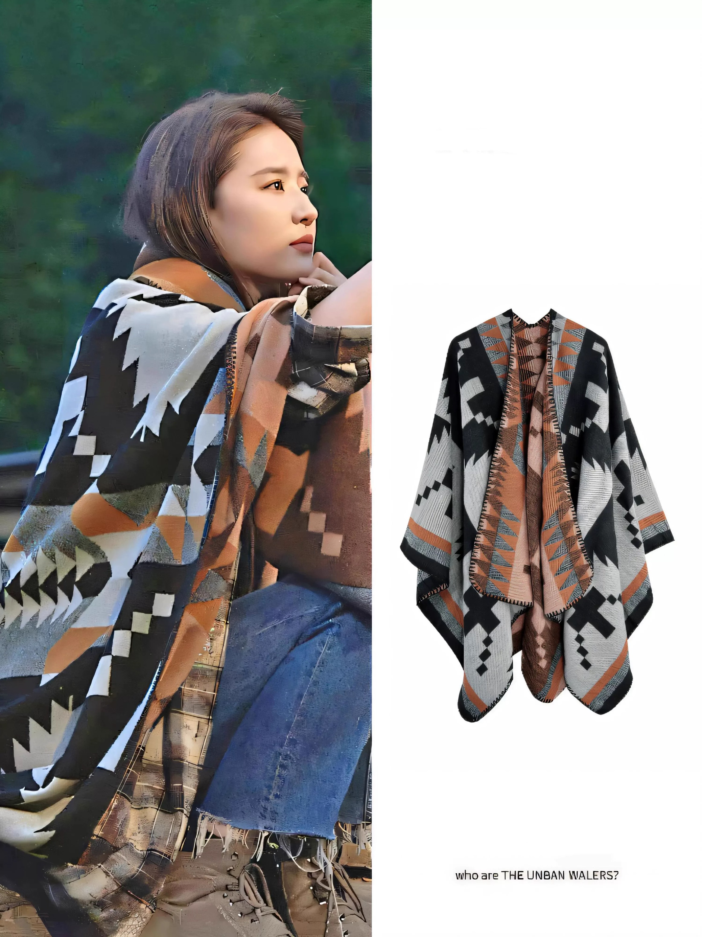 C-981--专属链接刘亦菲同款 波西米亚风格披肩时尚百搭款大披肩