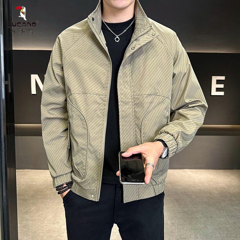 TUCANO/啄木鳥秋季新款外套潮流帅气青年夹克男装休闲百搭上衣  