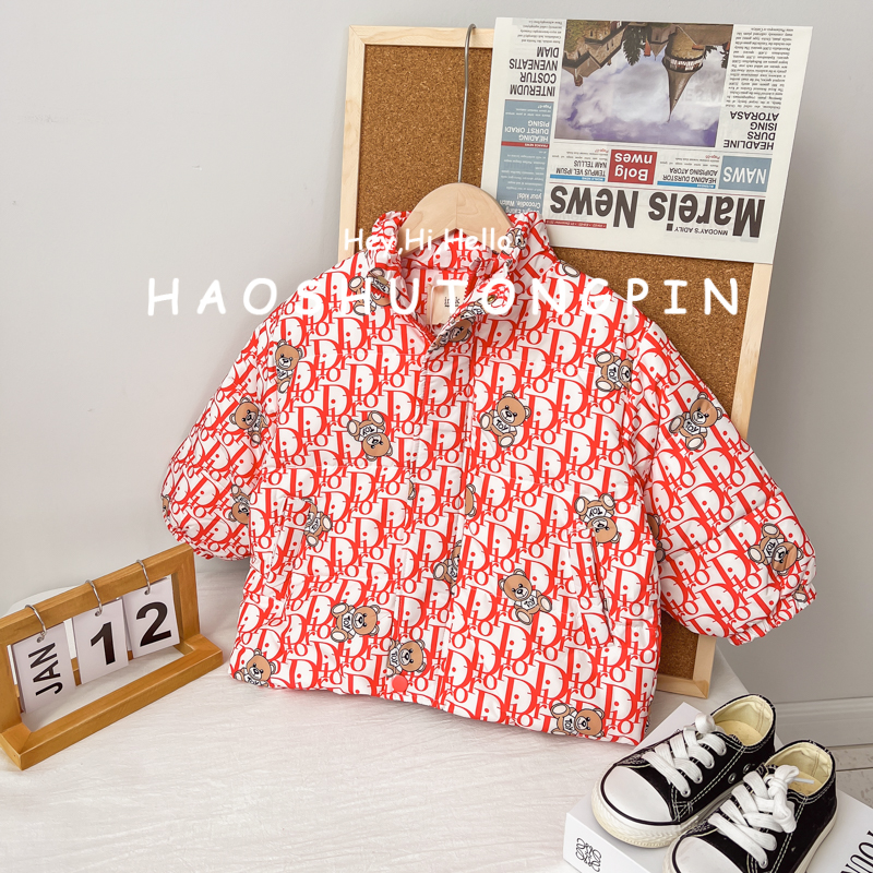 kd502  满印卡通羽绒服