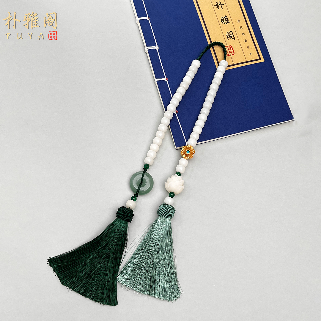 汽车挂件车内吊饰平安扣私家车后视镜挂饰流苏莲花内饰装饰男女款