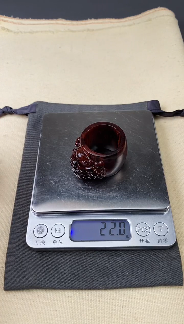 【闪购商品】木头黄花梨 貔貅扳指