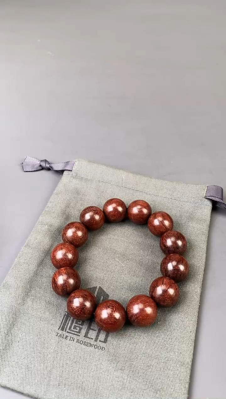 【闪购商品】奥氏黄檀（白酸枝）手串/手链白酸枝 1.8