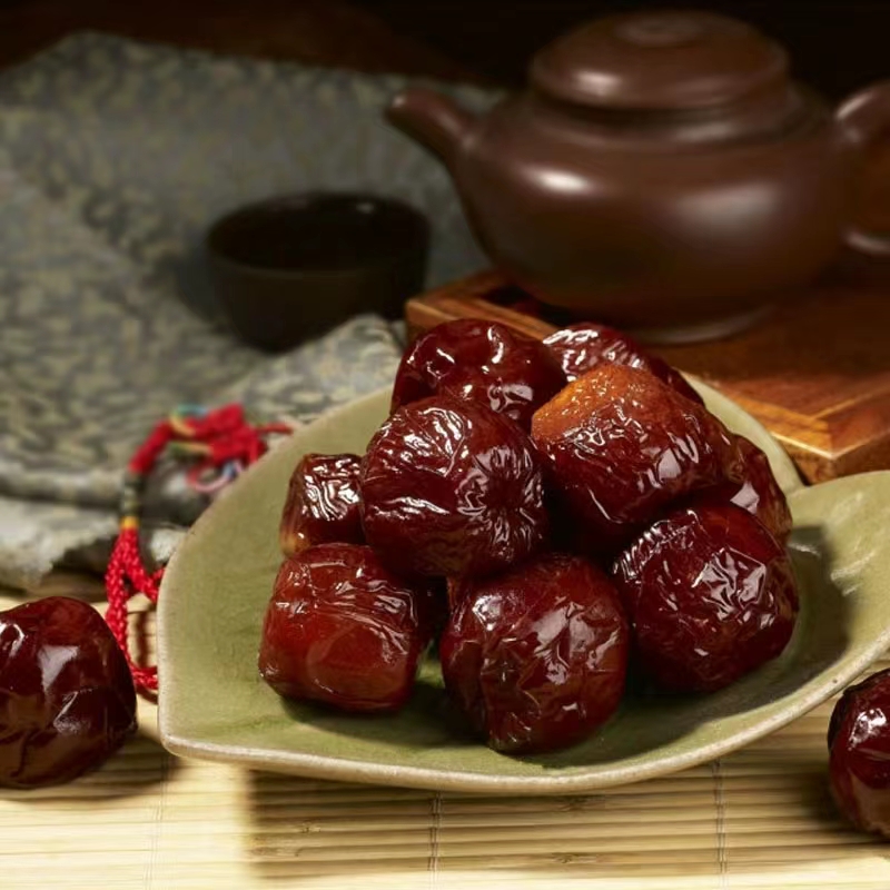 沙土岗紫枣（蒸）补血养气个别有裂口有虫介意勿拍