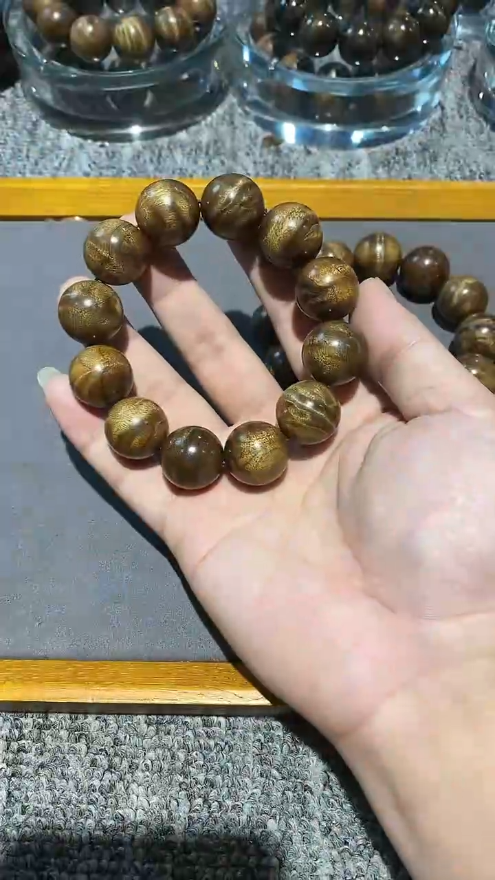 【闪购商品】金丝楠手串/手链2.0老料89