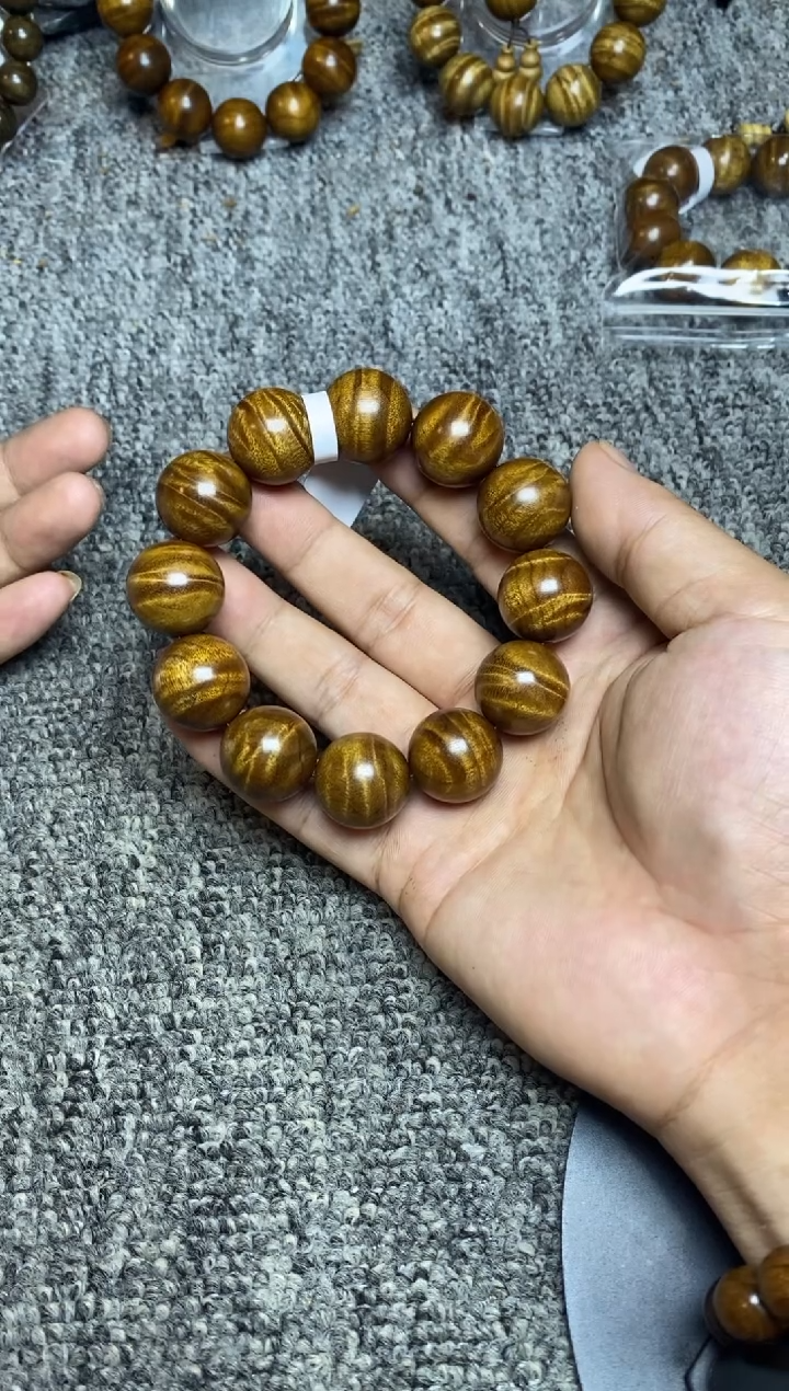 【闪购商品】金丝楠手串/手链2.0闪电纹360