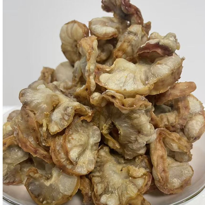 郭庄珉兵猪不带芯花边脂渣约500克解馋零食美食