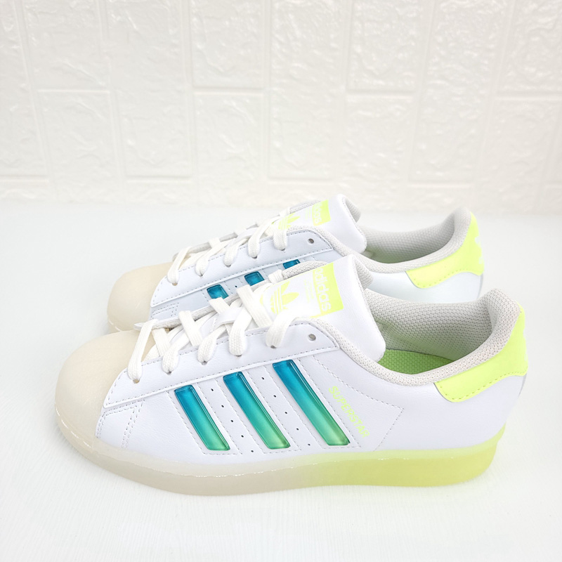 （直播断码专属）adidas阿迪达斯三叶草女贝壳头运动休闲板鞋GW4909