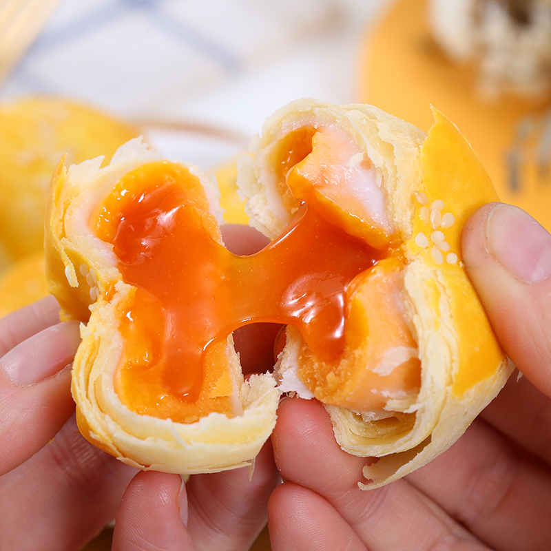 海鸭蛋流心蛋黄酥6枚礼盒装