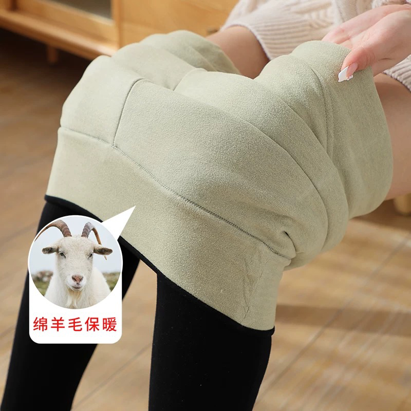 750克加厚羊毛裤修身显瘦过冬款