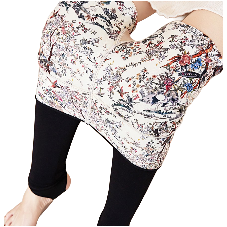 喜上眉梢保暖打底裤冬季女士长裤保暖裤