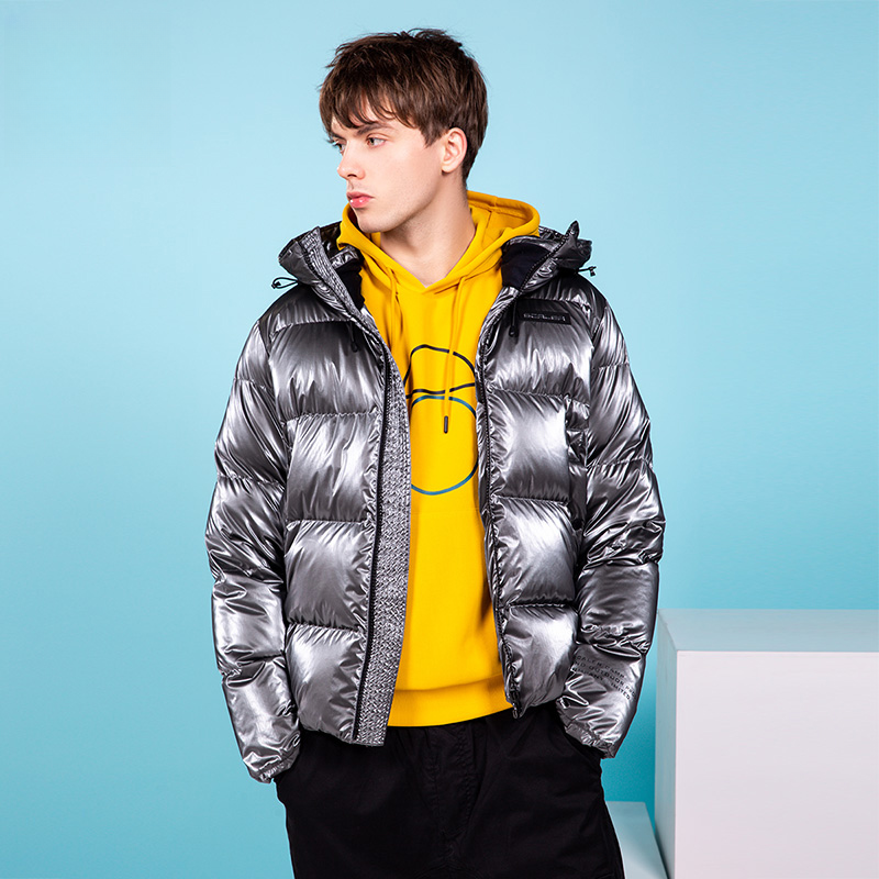  【小乐专属】男士短款保暖加厚休闲羽绒服 F6111558