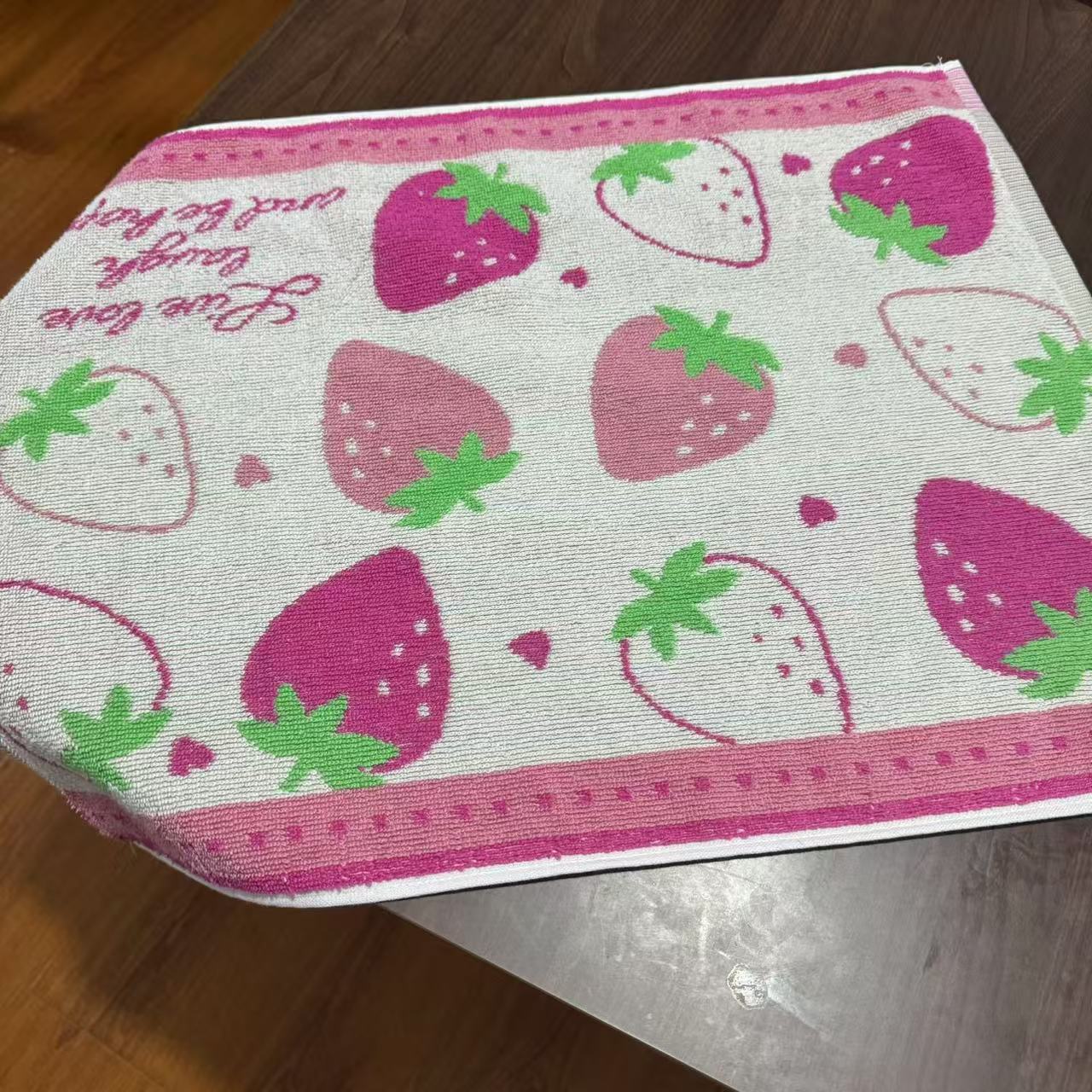 色织提花枕巾 45*60 可做脚垫/地垫