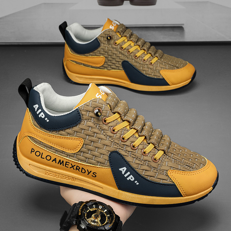 潮流爆款男士休闲运动百搭跑步阿甘鞋防滑耐磨软底舒适透气不闷脚