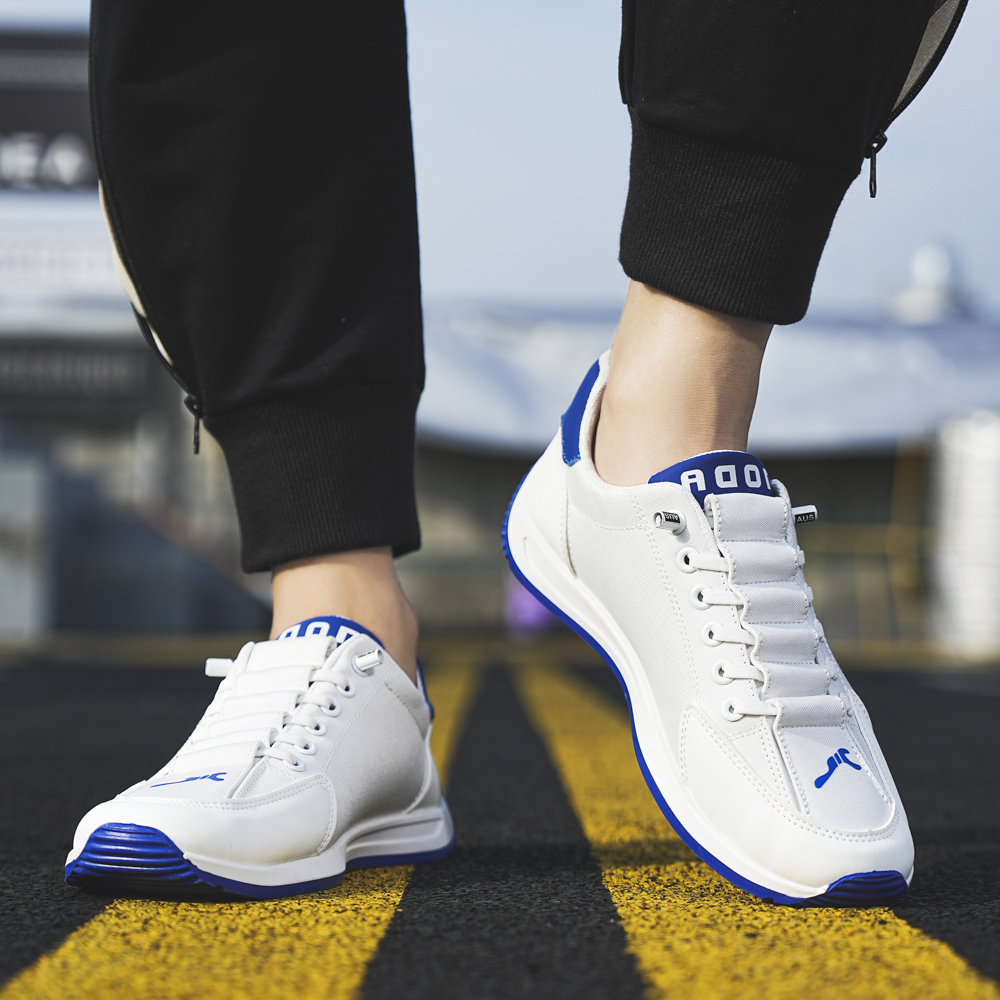 工厂直销男士帆布鞋百搭休闲运动鞋软底软面舒适透气一脚蹬开车鞋