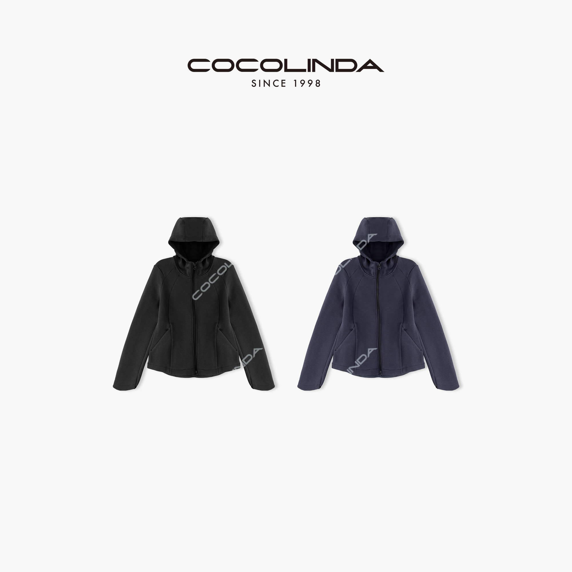 COCOLINDA | 热特姆空气质感连帽运动外套H5326