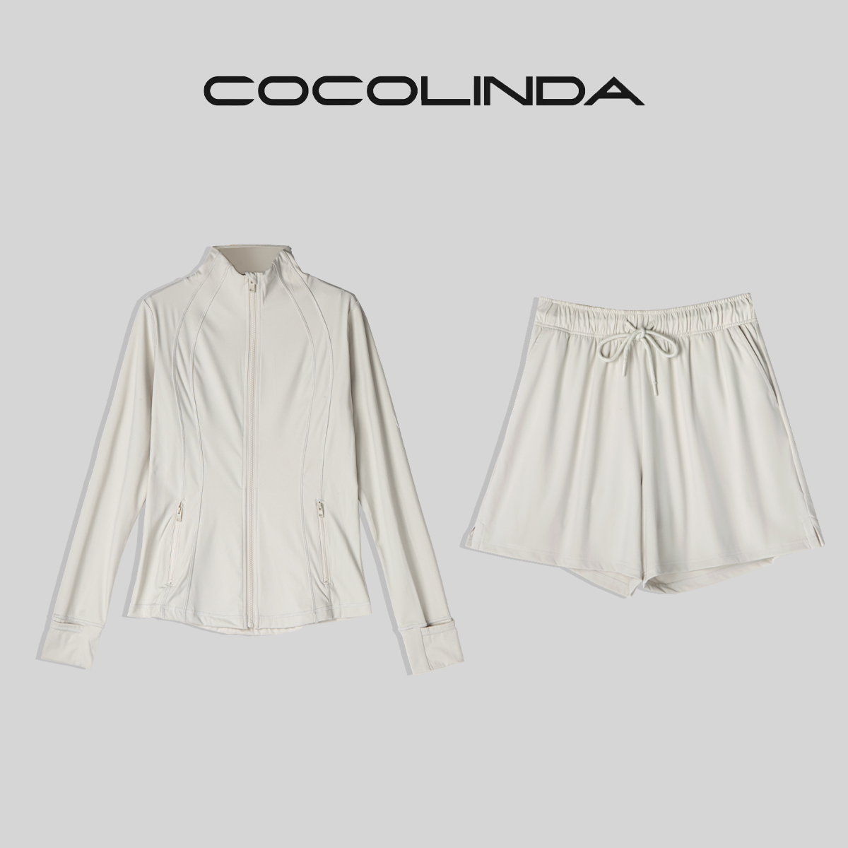 COCOLINDA琳达推荐 瑜伽服套装 H573&U574短裤时尚休闲百搭