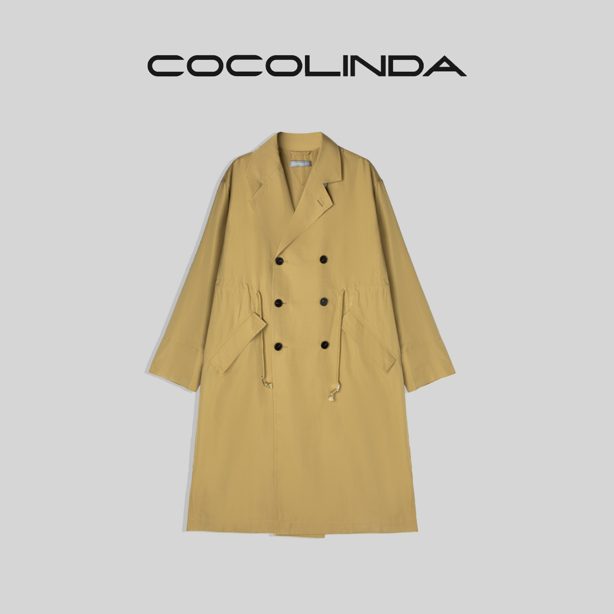 COCOLINDA琳达推荐  中长薄款防晒服风衣 C832外套时尚休闲