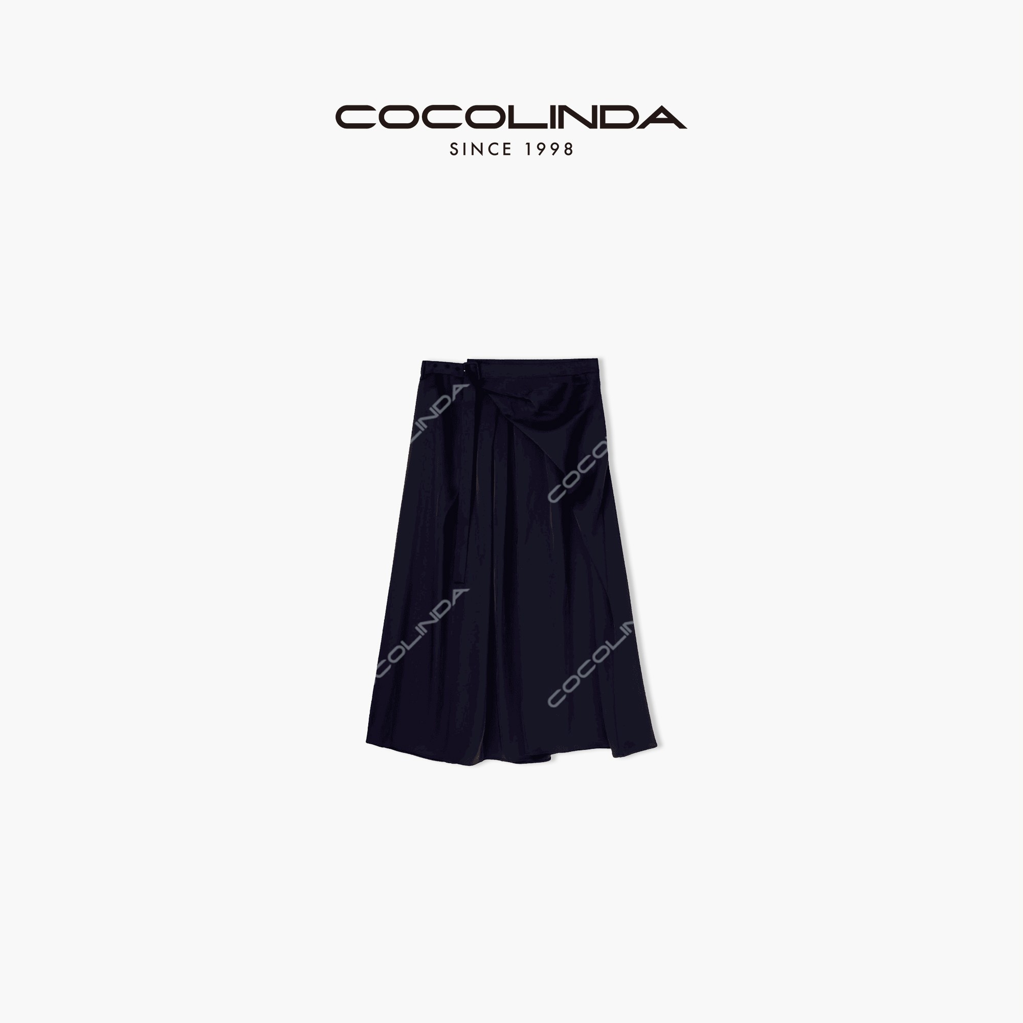 COCOLINDA琳达推荐  压褶大摆半裙  Q394半身裙气质时尚休闲