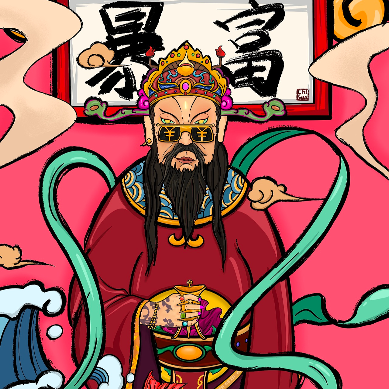财神发财转运顺风顺水顺财神
