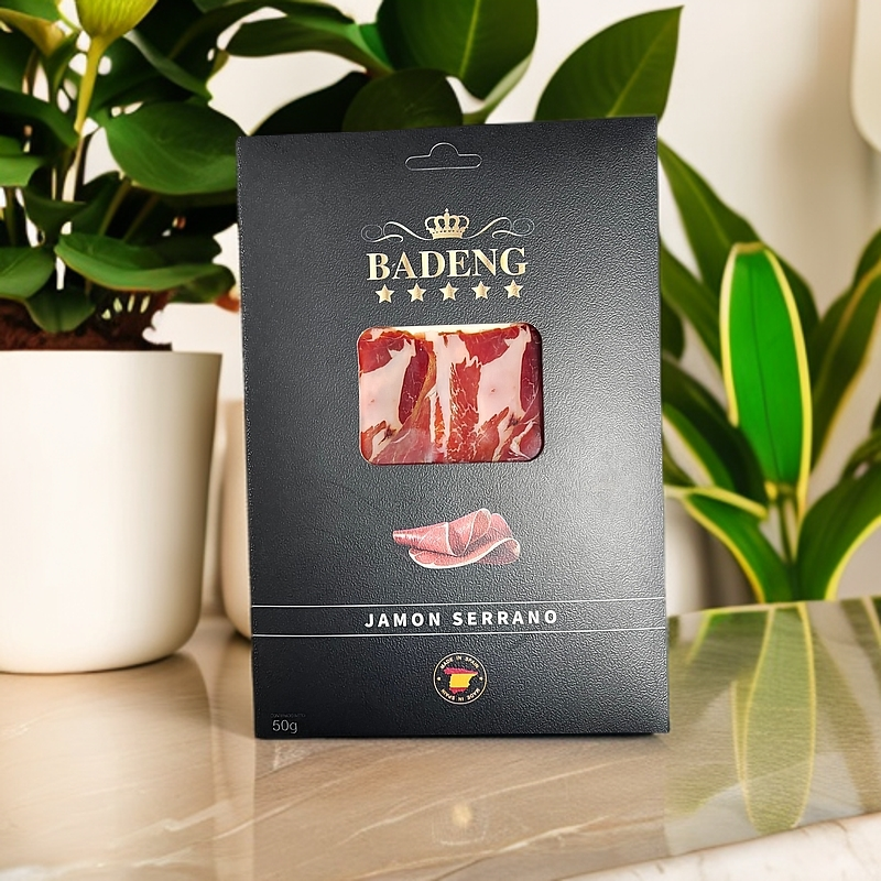 【保质期至25.7.26】西班牙塞拉诺火腿切片开袋即食50克*2袋