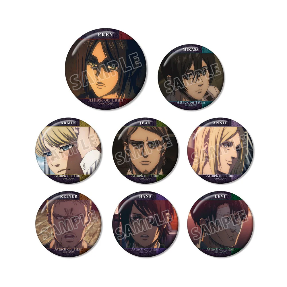 进击的巨人Ani-art/水族馆/走路/最终季/油画风场面写 吧唧 盲盒