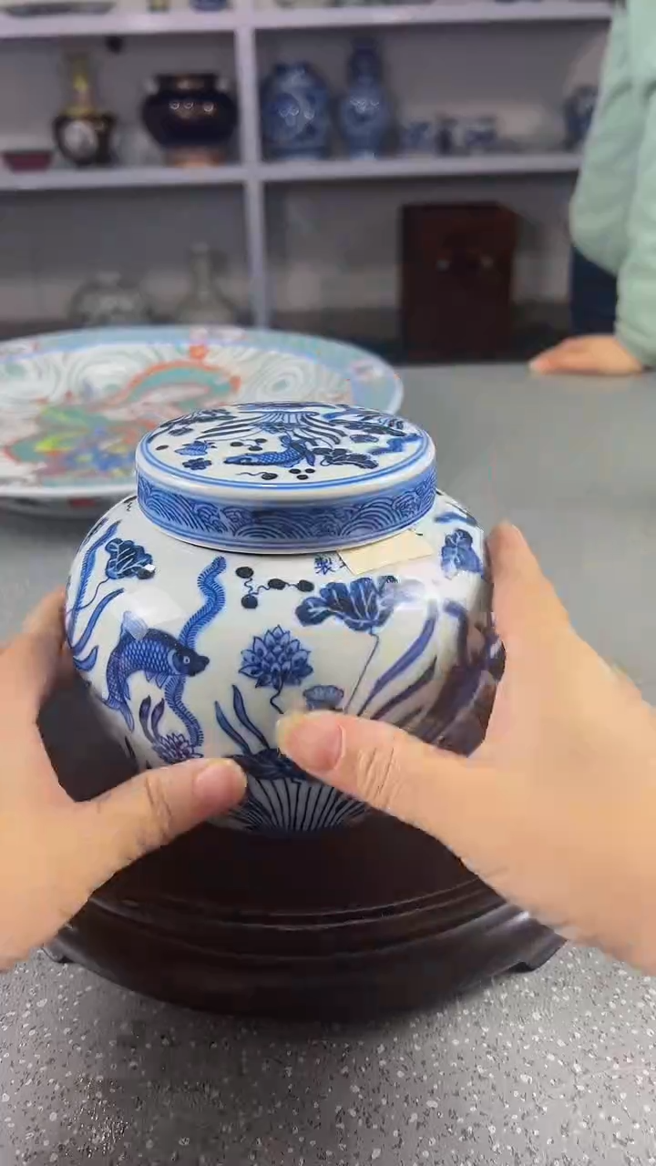 【闪购商品】12瓷器罐子摆件艺术品