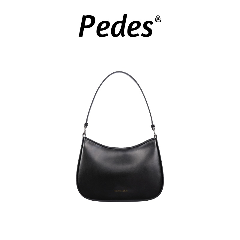 PEDES牛皮（ 长宽高28*6*18CM）新款时尚腋下包1756#