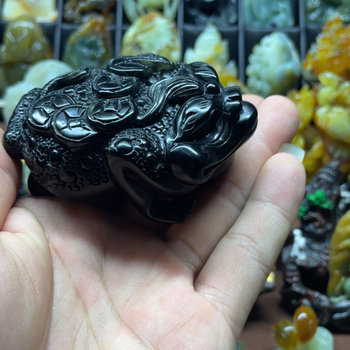 【闪购商品】蛇纹石玉颈饰未镶嵌