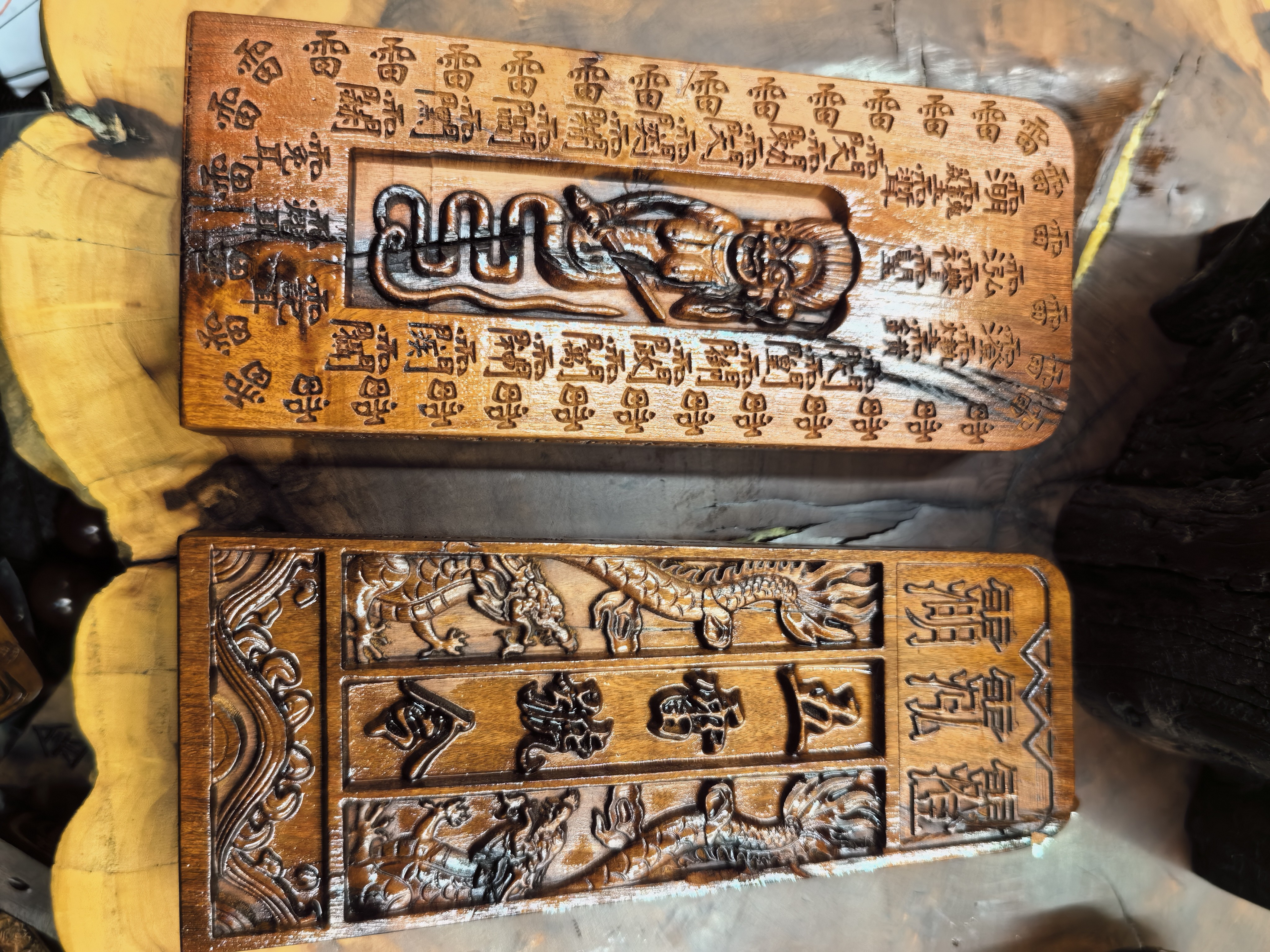 雷击木  雷击枣木  五雷号令  雷击枣木令牌定制款