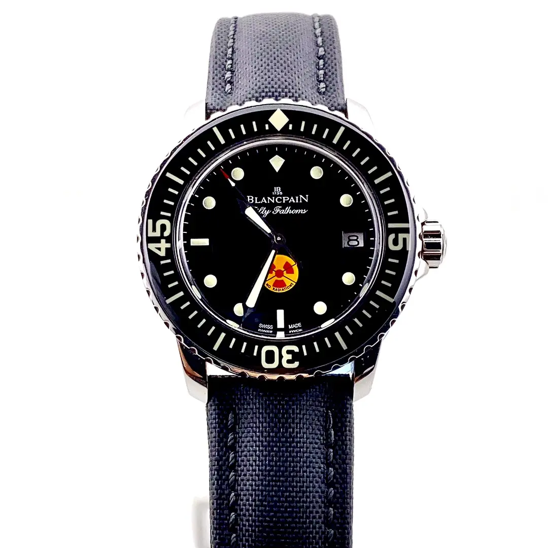 95新  2019年10月保卡 宝珀5015B腕表 45mm