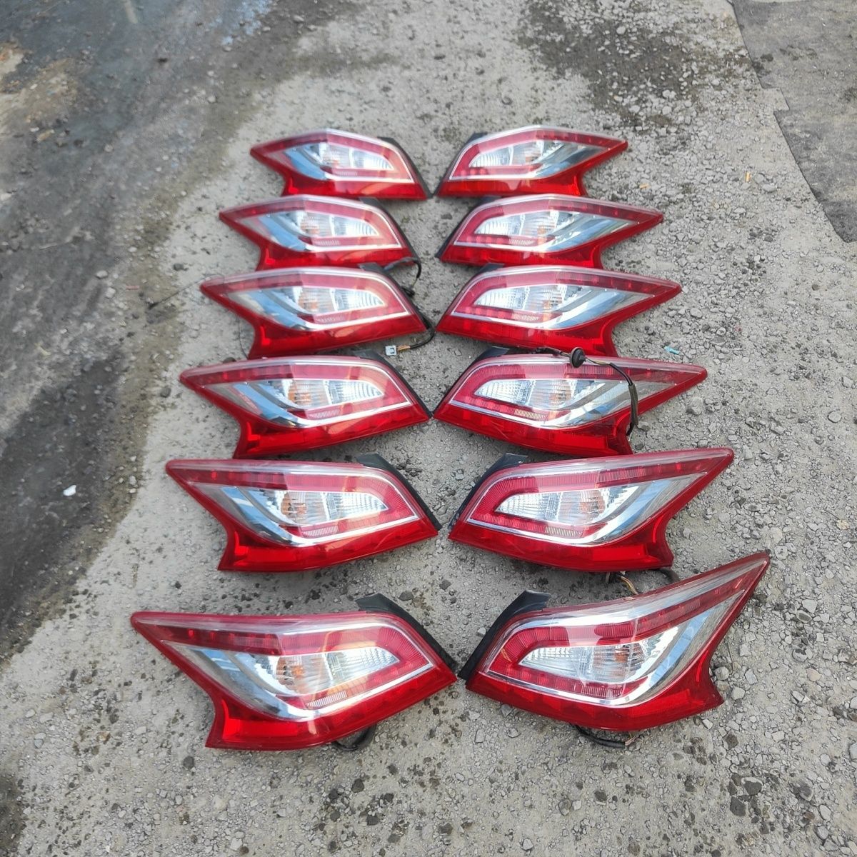 8新  适用于13_15尼桑天籁后尾灯刹车灯倒车灯防追尾灯原车拆车件