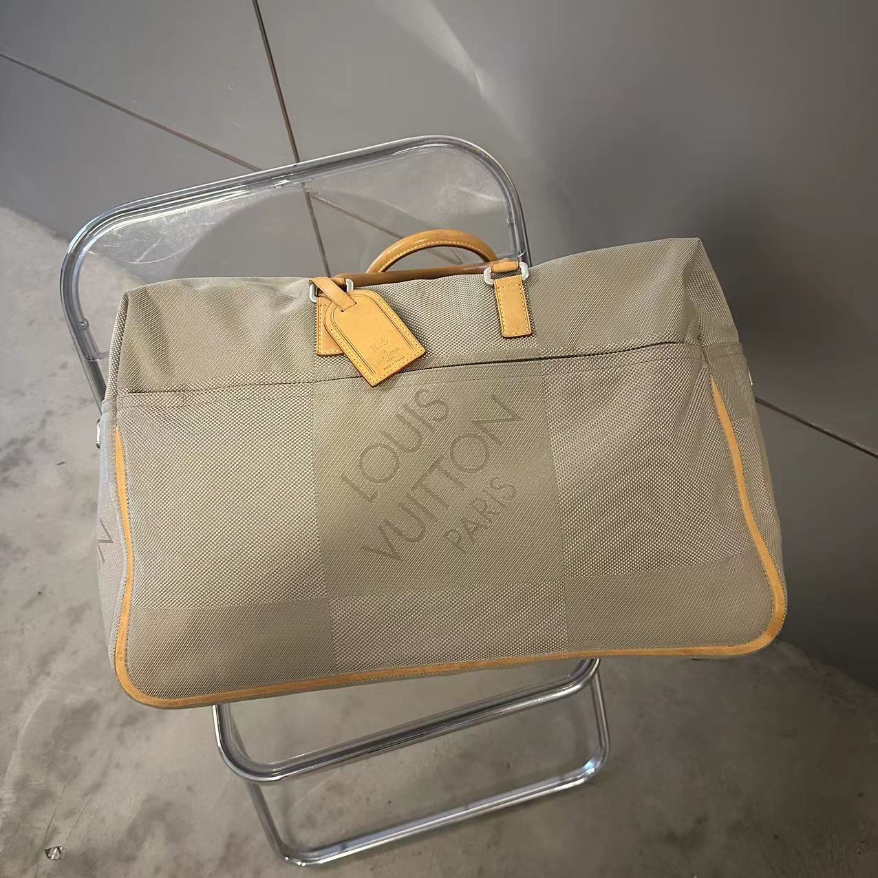 95新 LouisVuitton/路易威登 陆军系列50底手提斜挎健身包旅行包