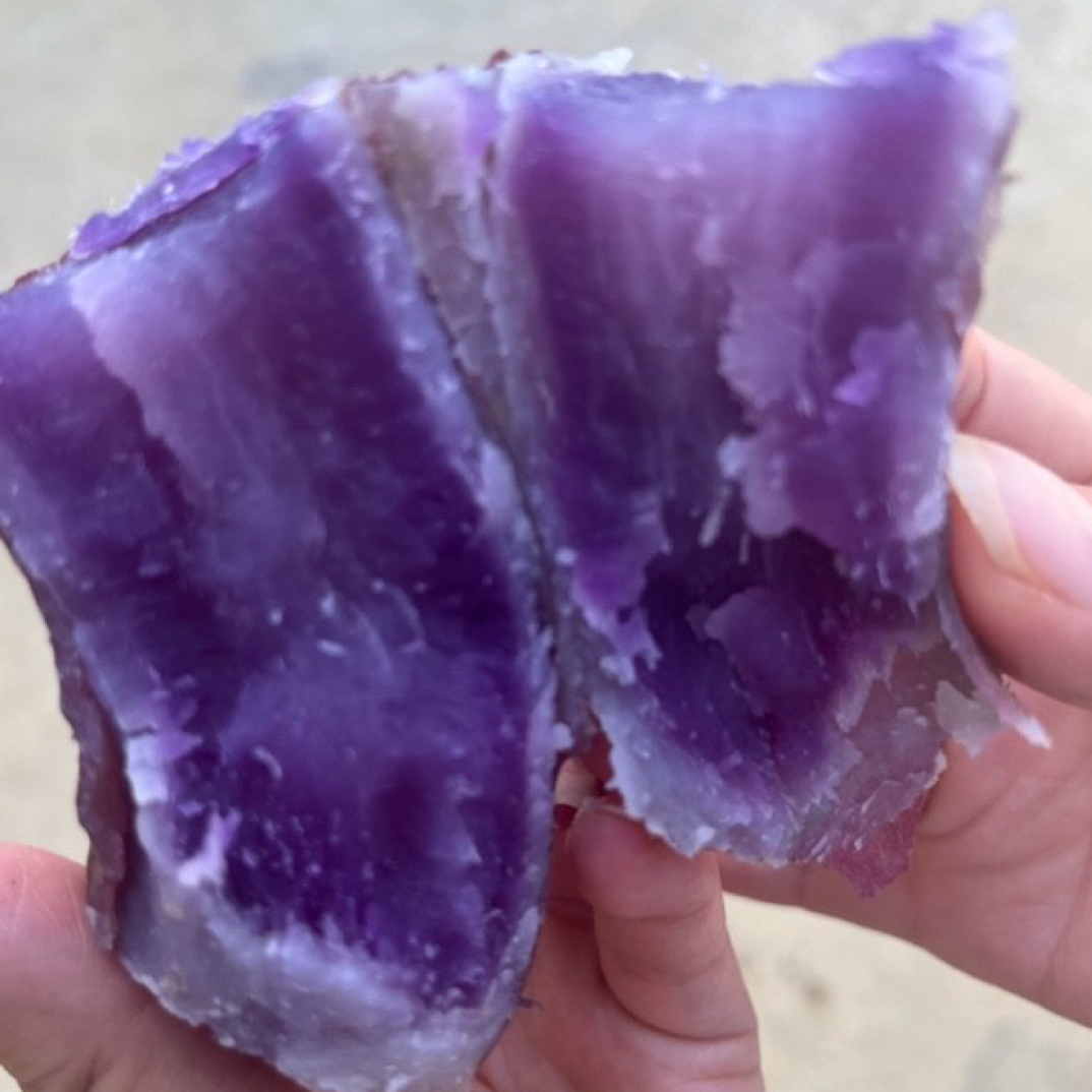 贵州紫云花心冰淇淋红薯番薯紫薯一整箱红薯冰淇淋新鲜包赔