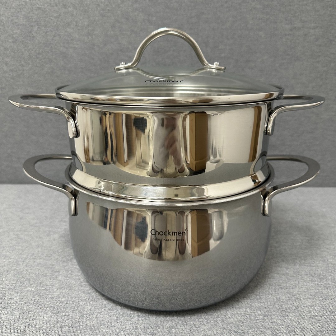 I210 Chockmen不锈钢蒸锅原盖 口径20CM  重约2.2KG