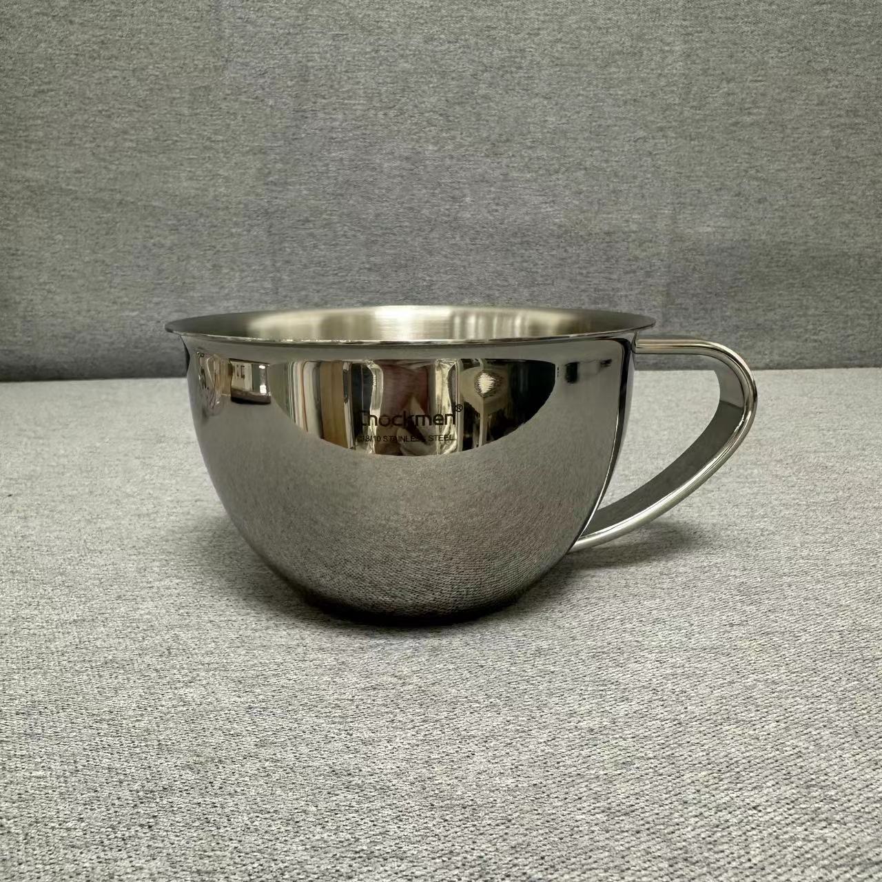 8-036 Chockmen不锈钢牛奶杯咖啡杯 容量600ML 13*8CM 重约0.37KG