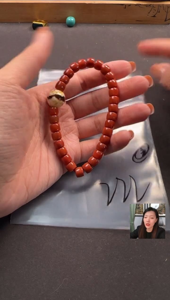 【闪购商品】南红玛瑙手串未镶嵌1
