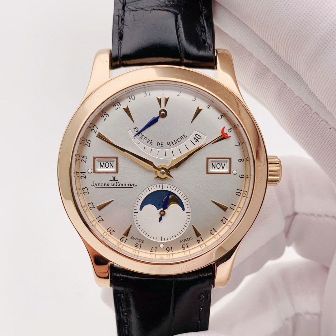 99新 Jaeger-LeCoultre/积家 Q151242A｜40｜动储日历星期月相